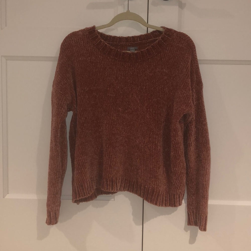 AE soft coral sweater